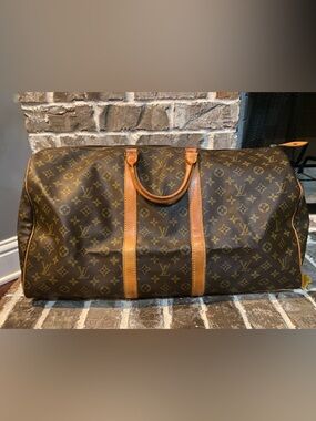 Louis Vuitton Monogram Keepall 55 Duffel